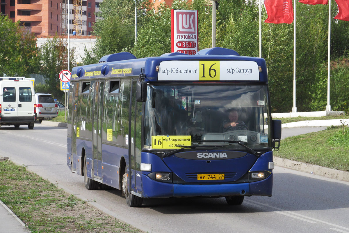 Пермский край, Scania OmniLink I (Скания-Питер) № АУ 744 59