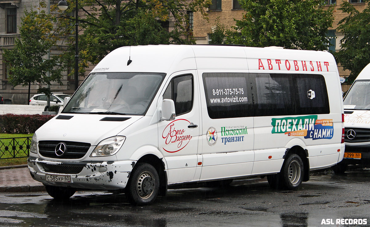 Псковская область, Луидор-22360C (MB Sprinter) № С 585 КР 60