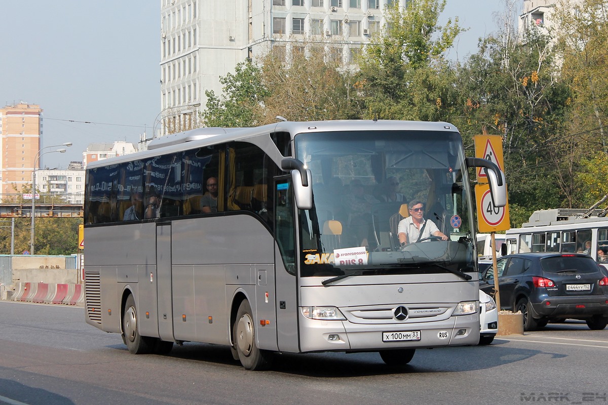 Владимирская область, Mercedes-Benz Tourismo II 15RHD № Х 100 ММ 33