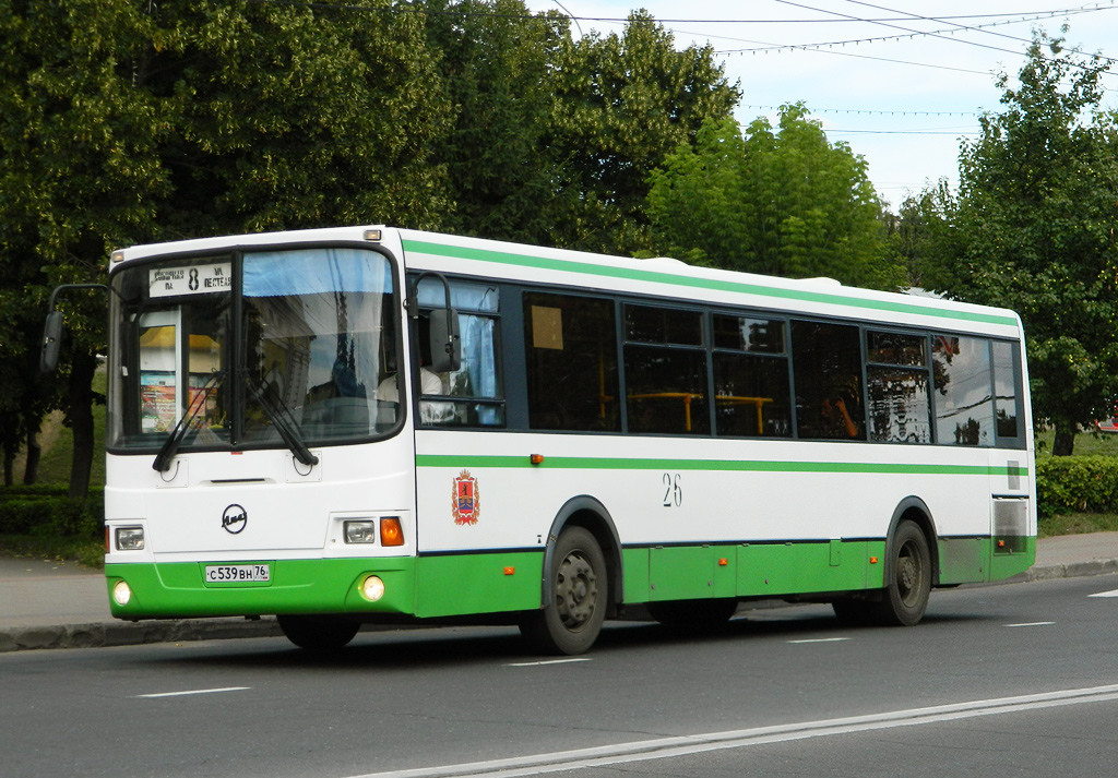 Yaroslavl region, LiAZ-5256.53 Nr. 26