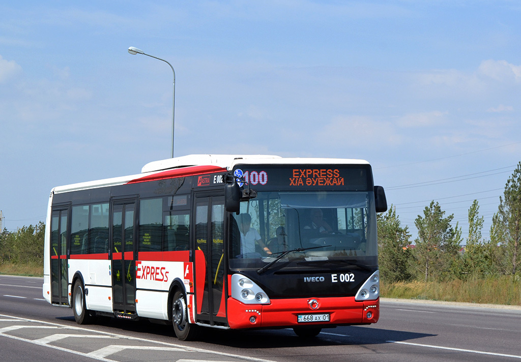 Астана, Irisbus Citelis 12M № E002