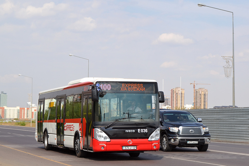 Астана, Irisbus Citelis 12M № E036