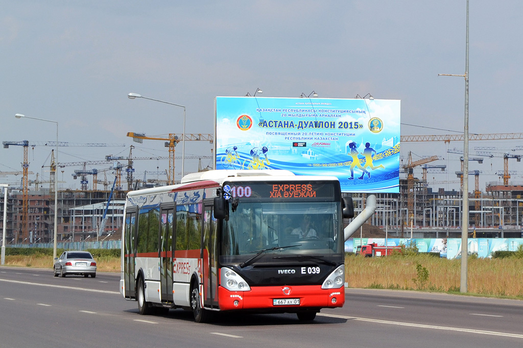 Астана, Irisbus Citelis 12M № E039