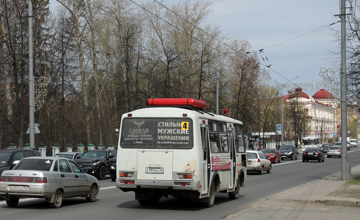 Томская область, ПАЗ-32054 № К 791 НС 70