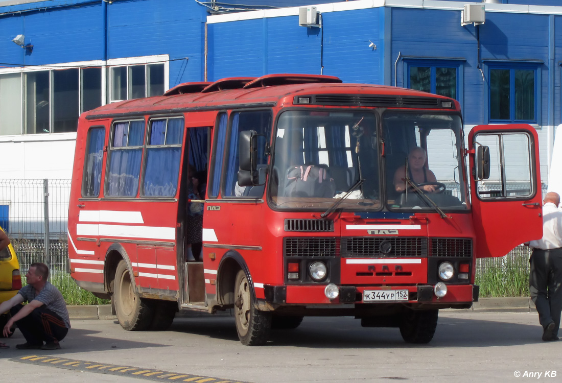 Нижегородская область, ПАЗ-3205-20 № К 344 УР 152