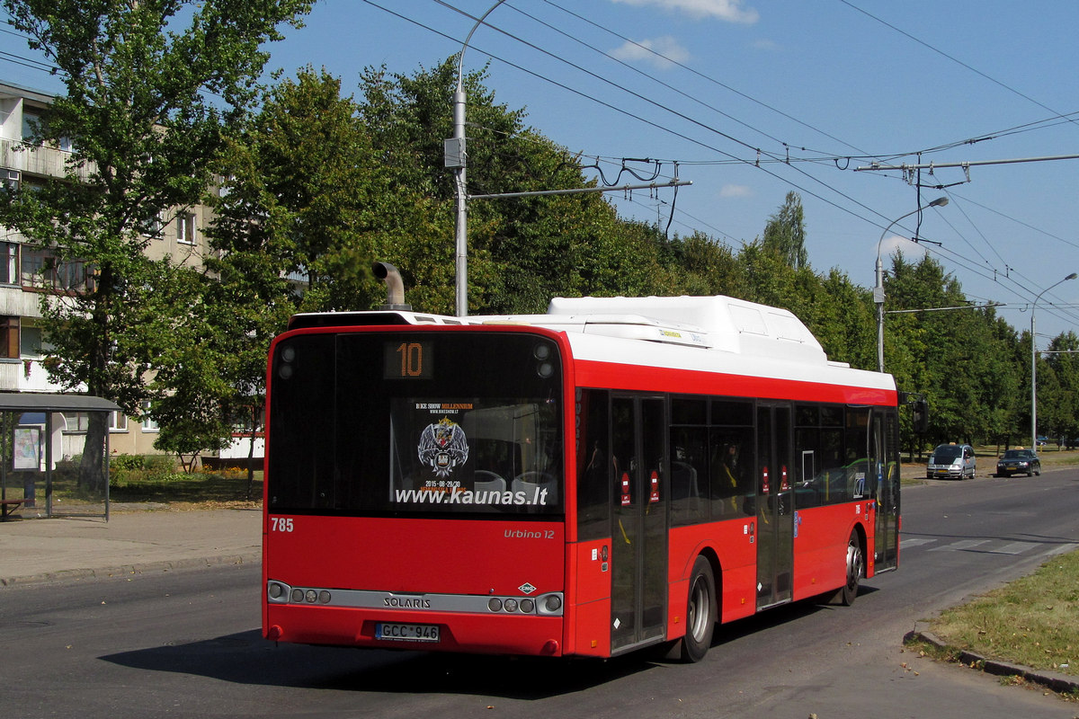 Литва, Solaris Urbino III 12 CNG № 785