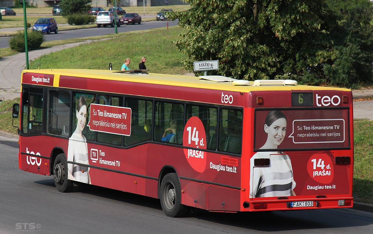 Литва, Mercedes-Benz O405N2 № FAK 803