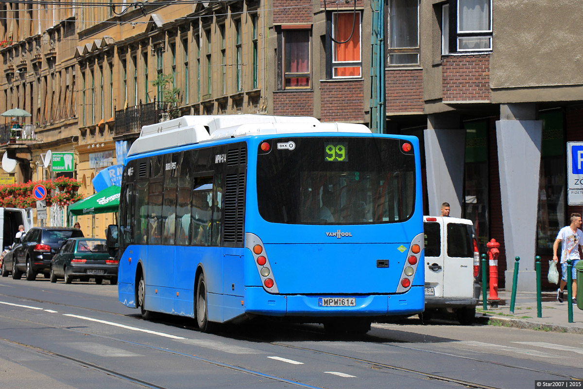 Венгрия, Van Hool New A330 CNG № MPW-614