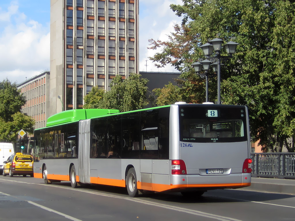 Литва, MAN A23 Lion's City G NG313 CNG № 126