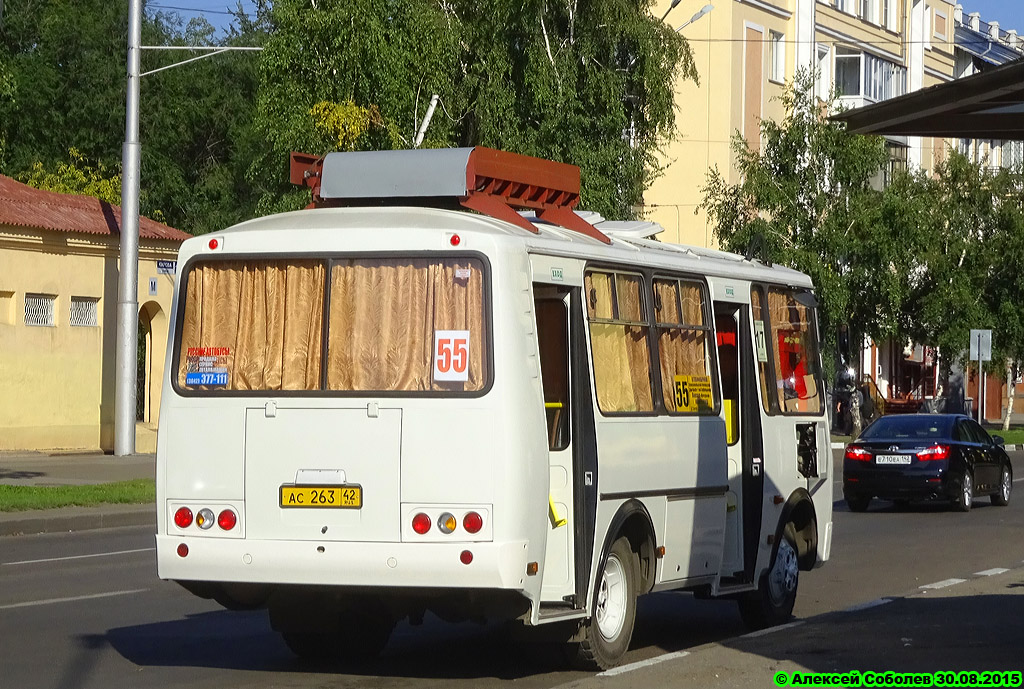 Кемеровская область - Кузбасс, ПАЗ-32054 № АС 263 42