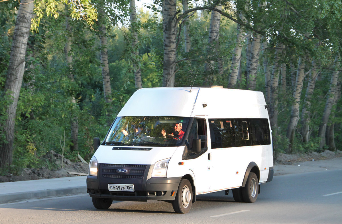 Новосибирская область, Нижегородец-222709  (Ford Transit) № В 549 УР 154