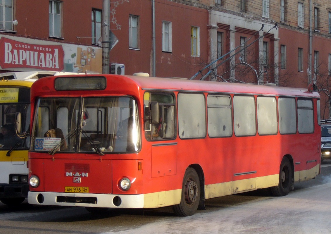 Region Krasnojarsk, MAN 192 SL200 Nr. АМ 976 24