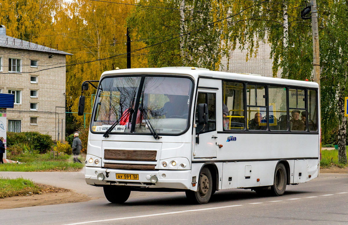 Нижегородская область, ПАЗ-320402-03 № АУ 591 52