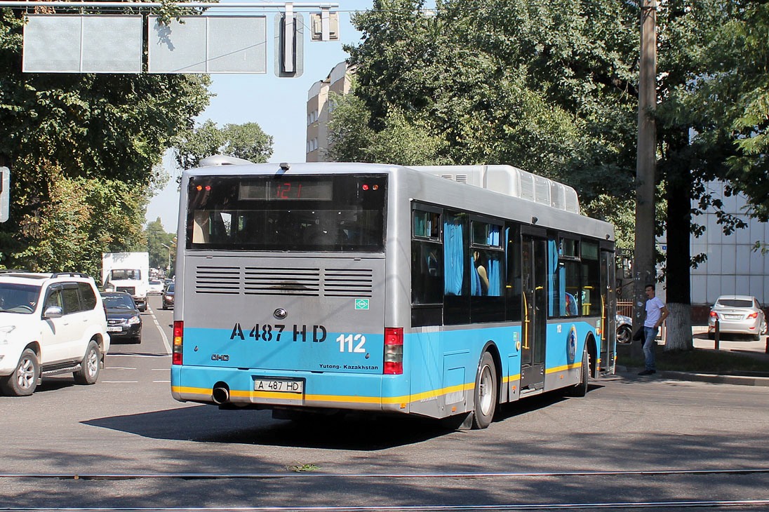 Алматы, Yutong ZK6120HGM № 112