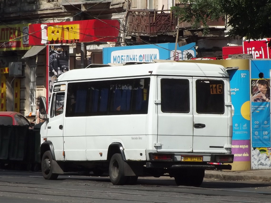 Одесская область, Mercedes-Benz T2 609D № BH 1852 AA