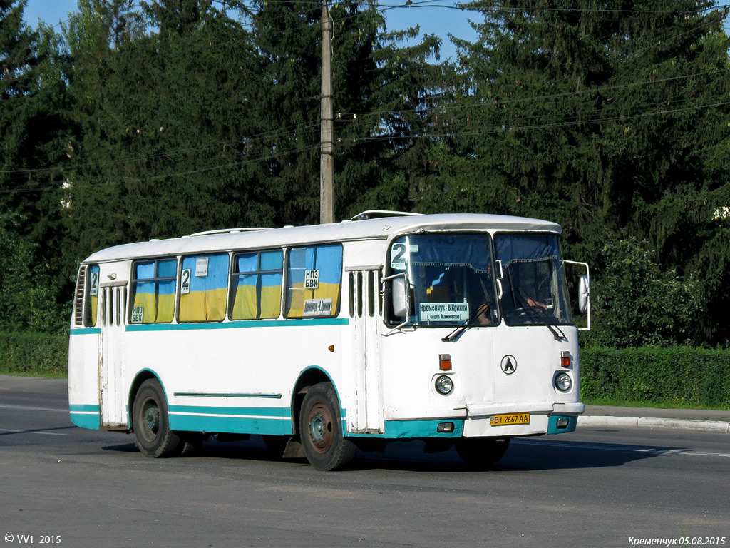 Полтавская область, ЛАЗ-695Н № BI 2667 AA