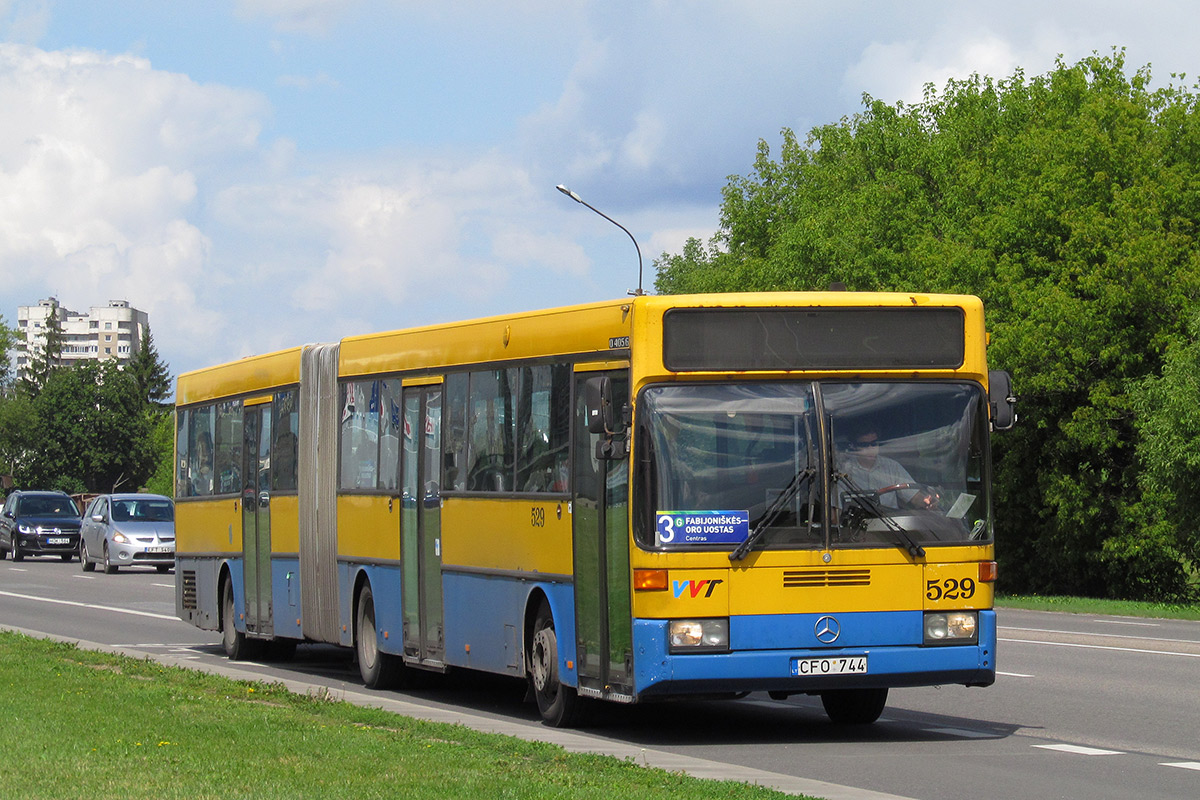 Литва, Mercedes-Benz O405G № 529