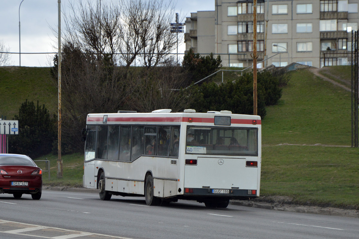 Литва, Mercedes-Benz O405N2Ü № GUD 155