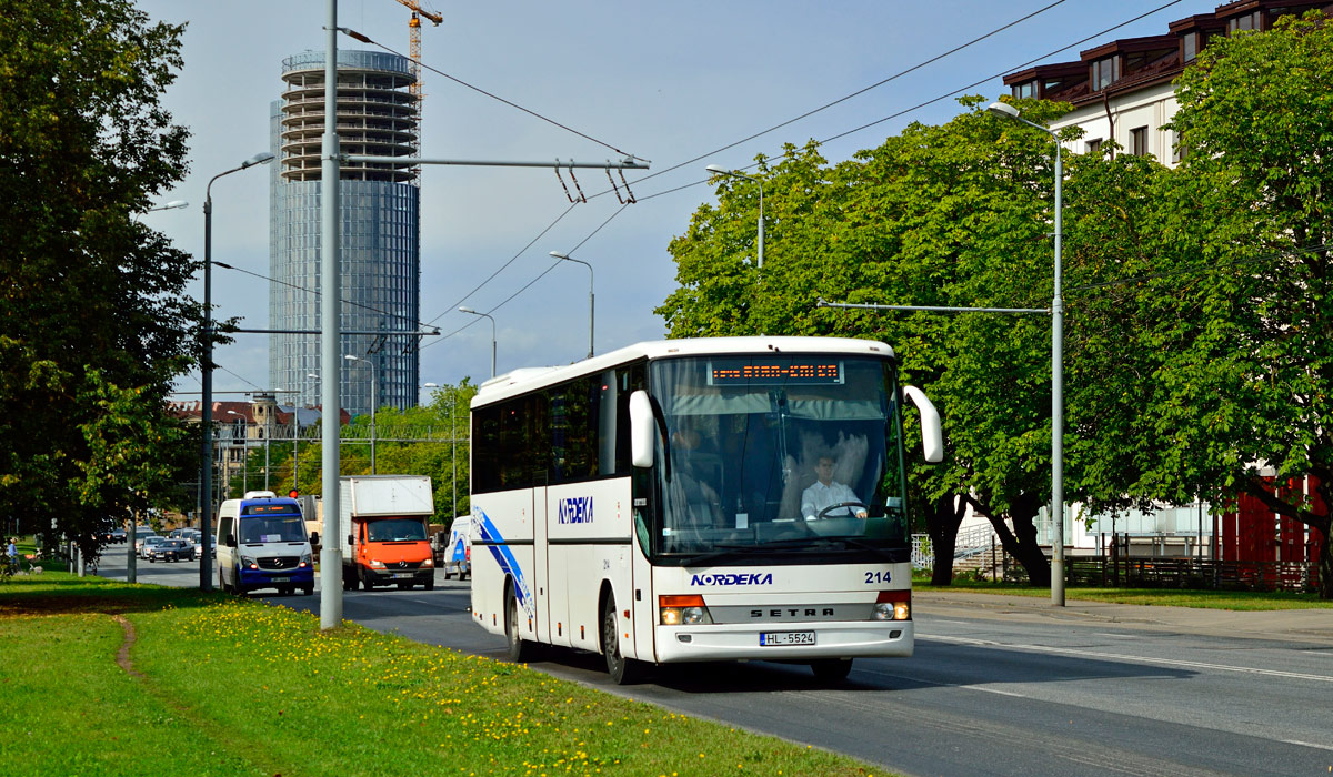 Латвия, Setra S315GT-HD № 214