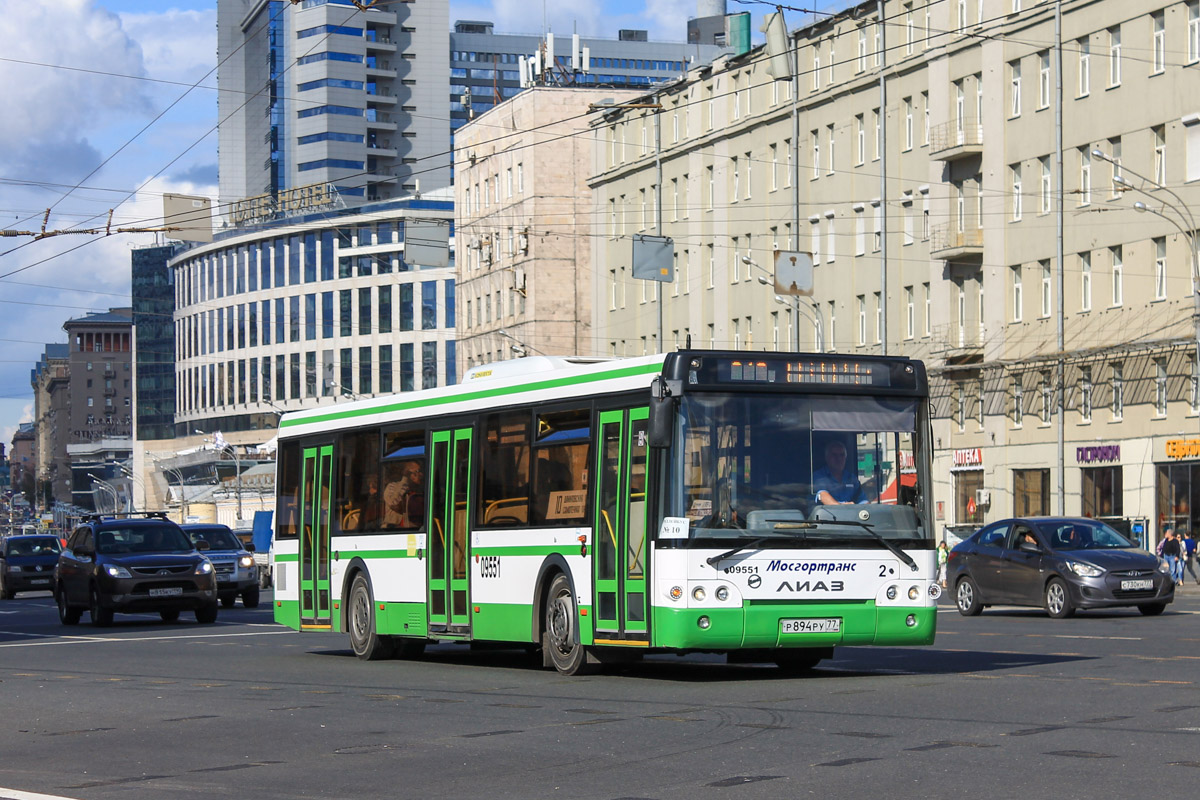 Moskwa, LiAZ-5292.22 (2-2-2) Nr 09551