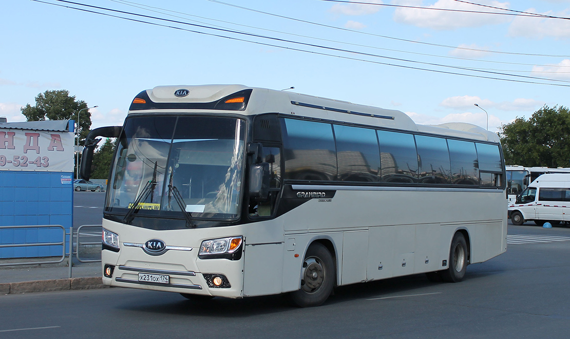 Челябинская область, Kia Granbird № Х 231 ОХ 174