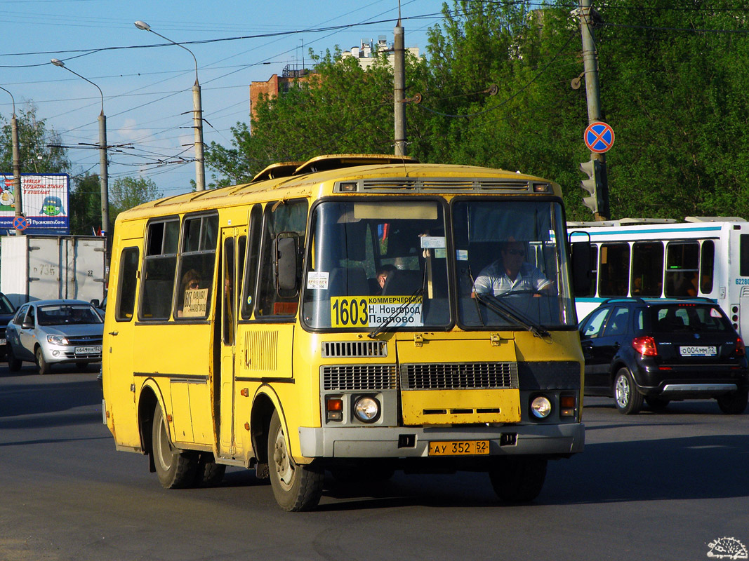 Нижегородская область, ПАЗ-32053 № АУ 352 52