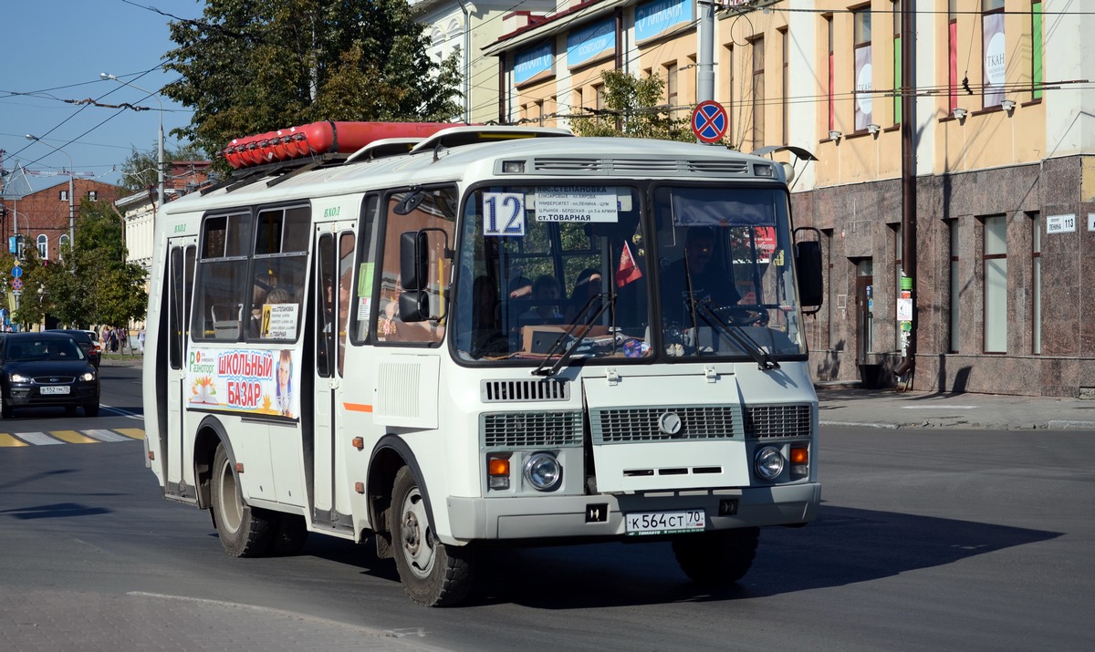 Томская область, ПАЗ-32054 № К 564 СТ 70