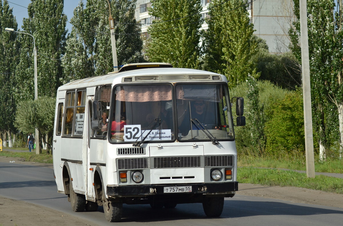 Омская область, ПАЗ-32053-110-07 № 17014