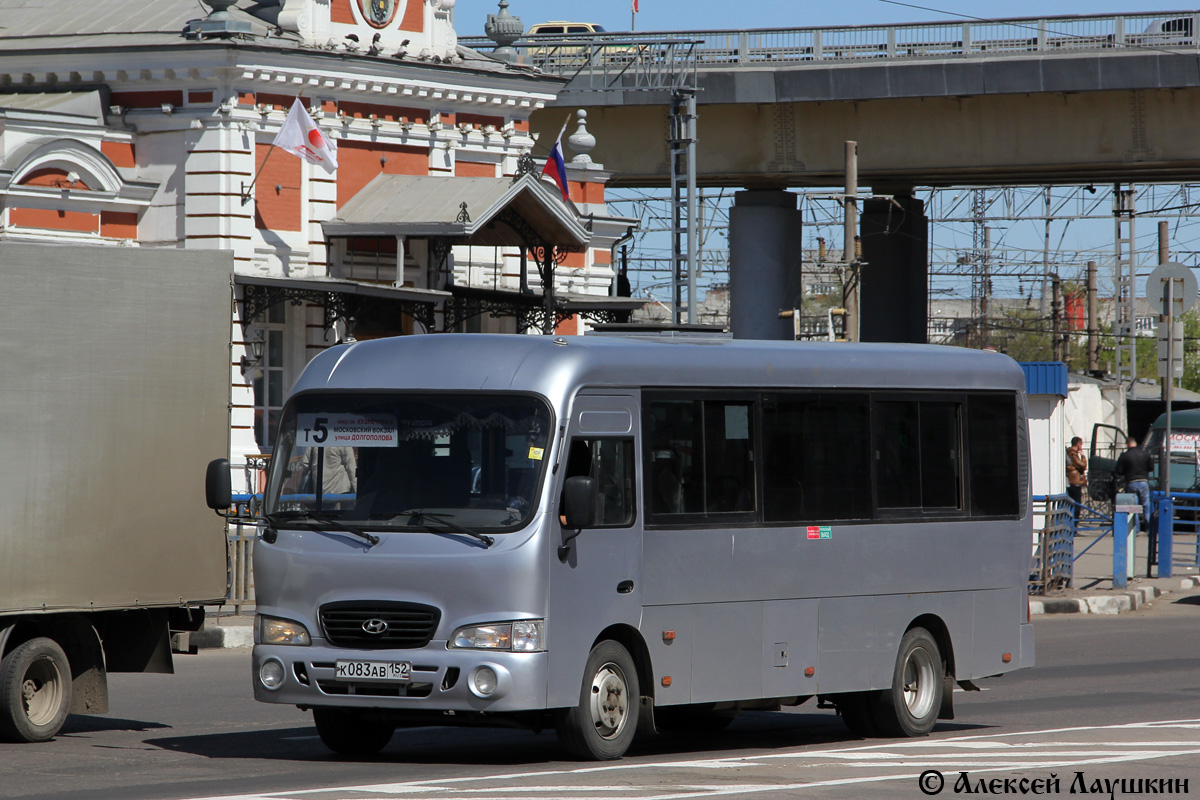 Нижегородская область, Hyundai County LWB C09 (ТагАЗ) № К 083 АВ 152