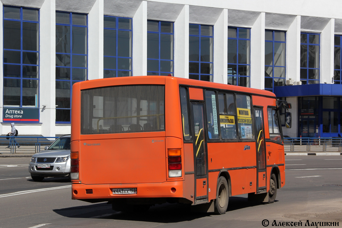 Нижегородская область, ПАЗ-320402-05 № К 443 ХХ 152