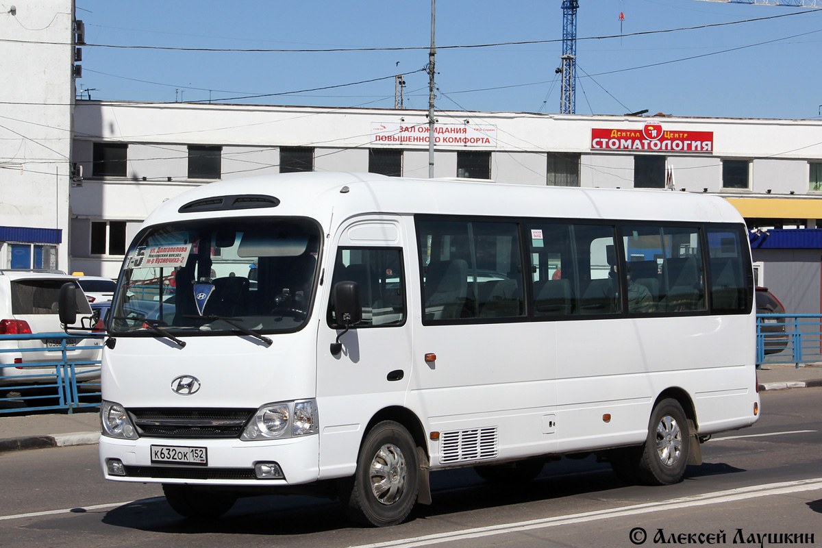 Нижегородская область, Hyundai County Kuzbass № К 632 ОК 152