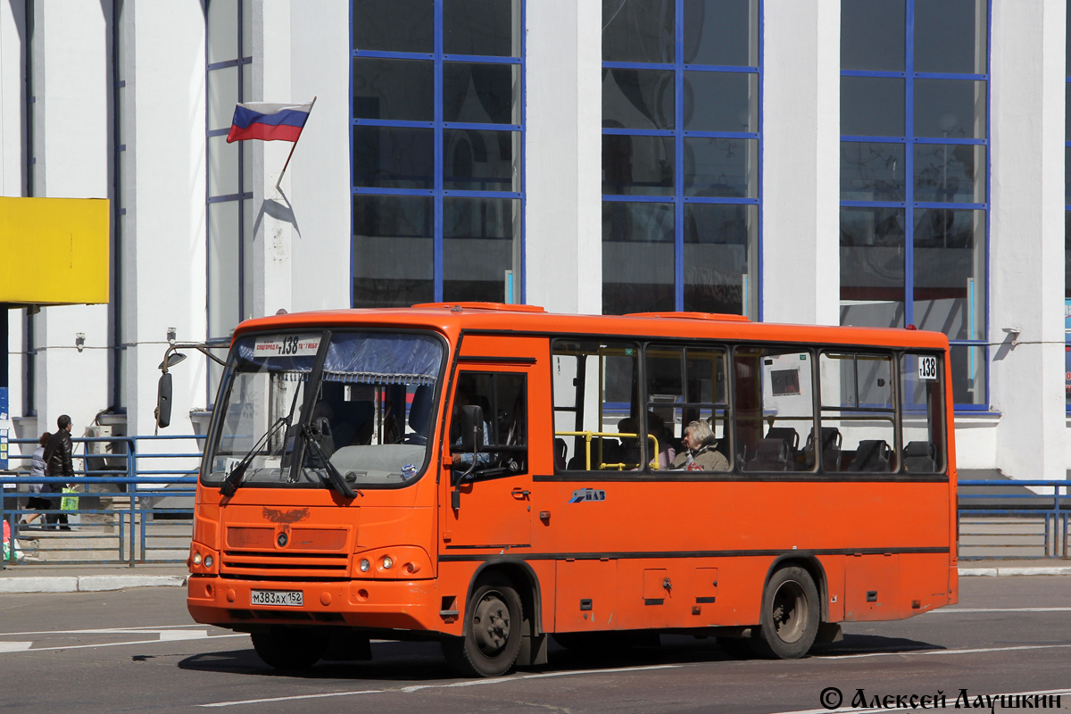 Нижегородская область, ПАЗ-320402-05 № М 383 АХ 152