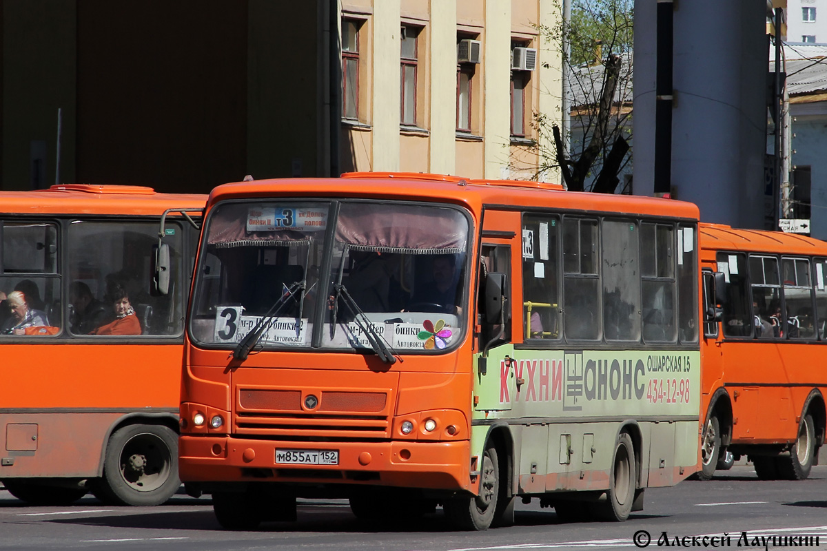 Нижегородская область, ПАЗ-320402-05 № М 855 АТ 152