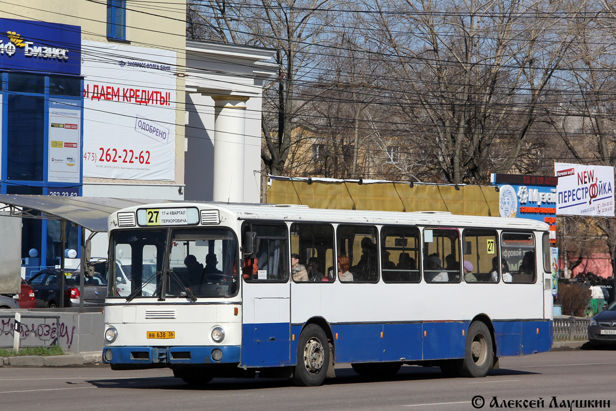 Воронежская область, Mercedes-Benz O305 № ВВ 638 36