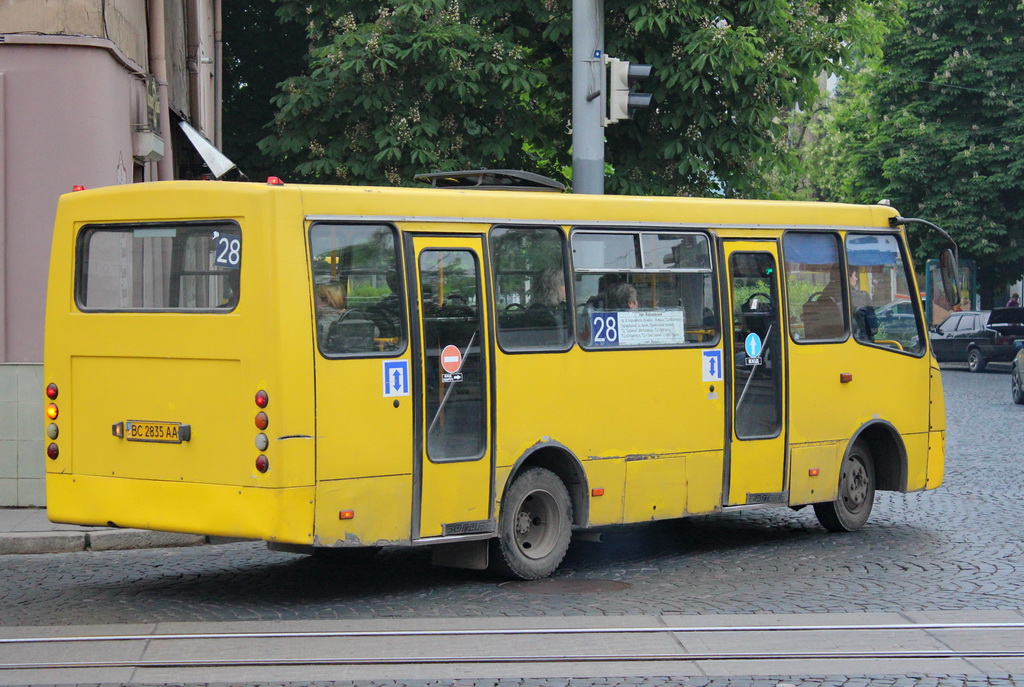 Львовская область, Богдан А09202 (ЛуАЗ) № BC 2835 AA