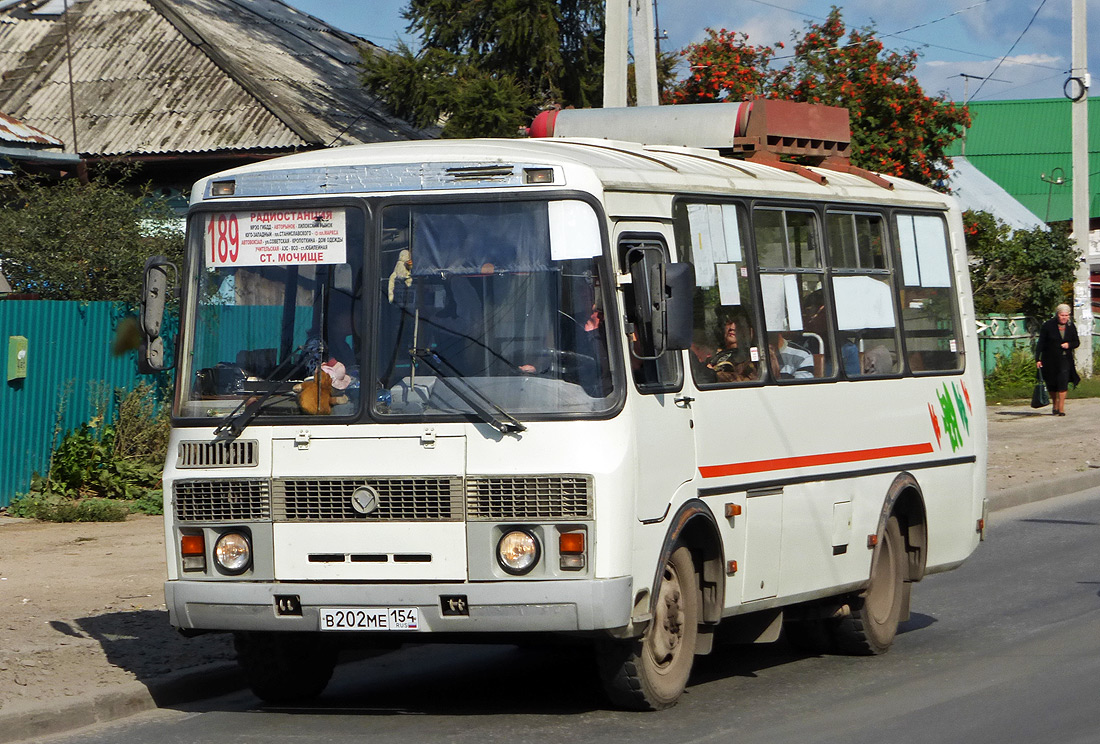 Новосибирская область, ПАЗ-32054 № В 202 МЕ 154