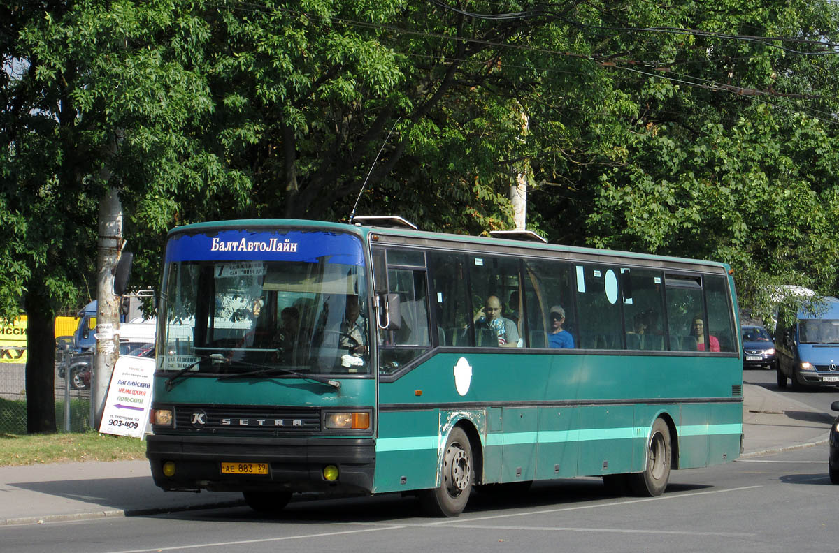 Kaliningrad region, Setra S215UL # АЕ 883 39