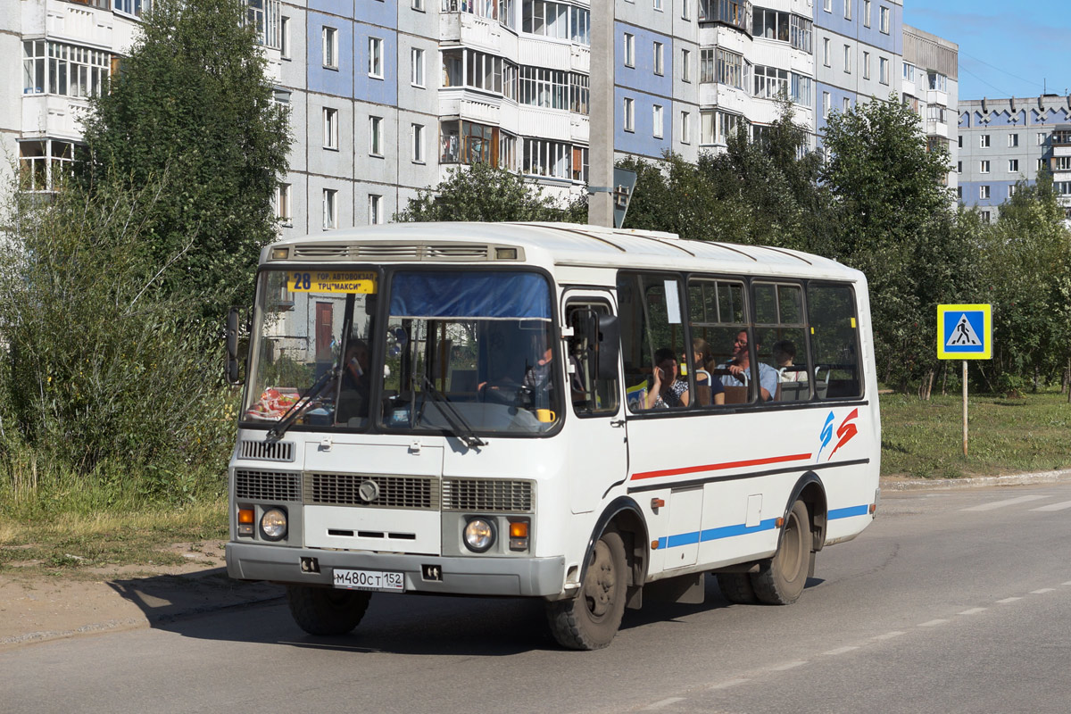 Коми, ПАЗ-32054 № М 480 СТ 152