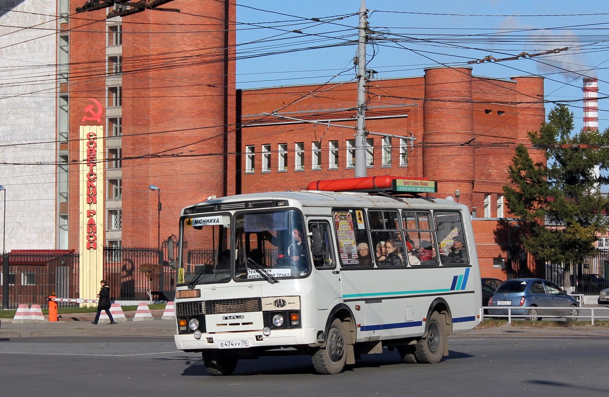 Томская область, ПАЗ-32054 № Е 474 УУ 70