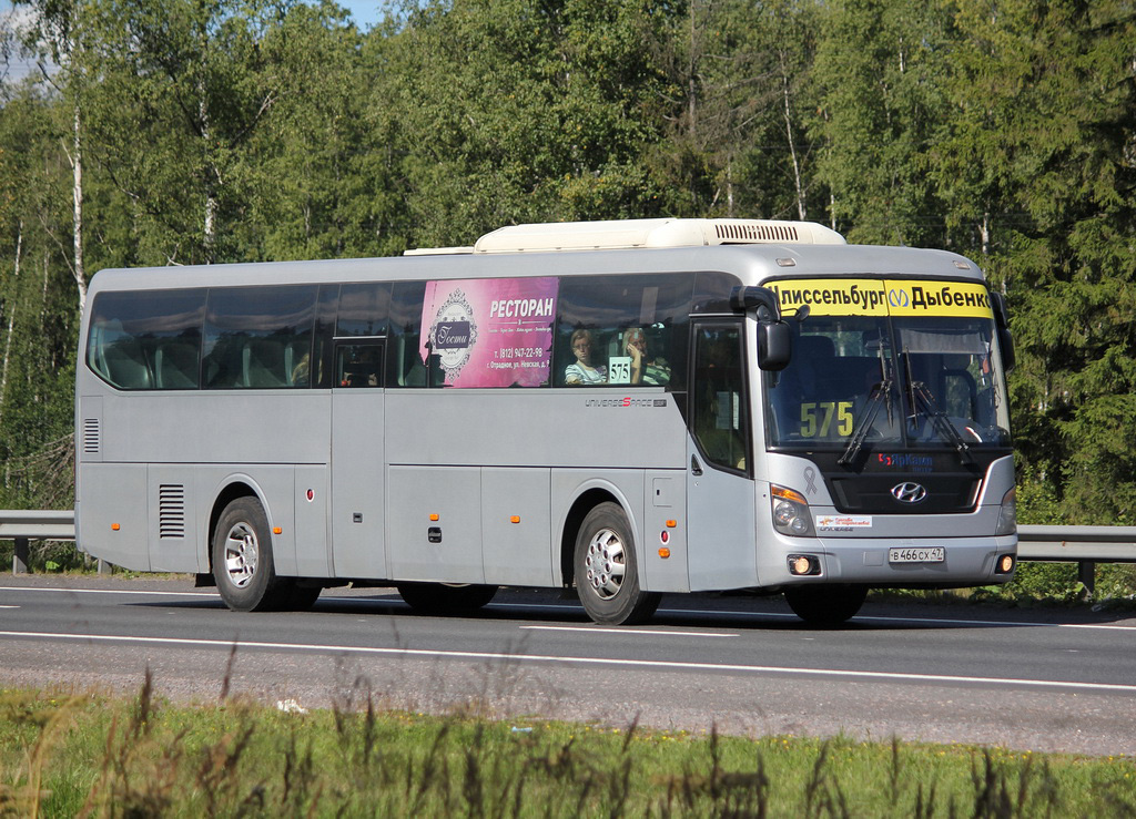 Ленинградская область, Hyundai Universe Space Luxury № В 466 СХ 47