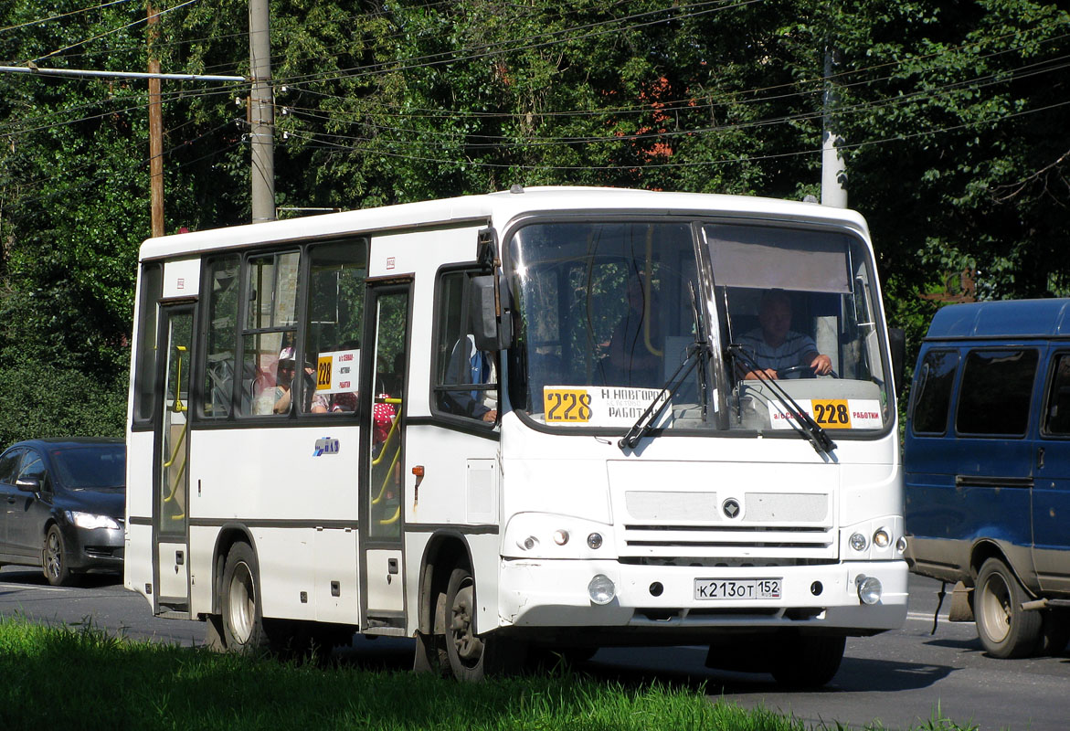 Нижегородская область, ПАЗ-320402-05 № К 213 ОТ 152