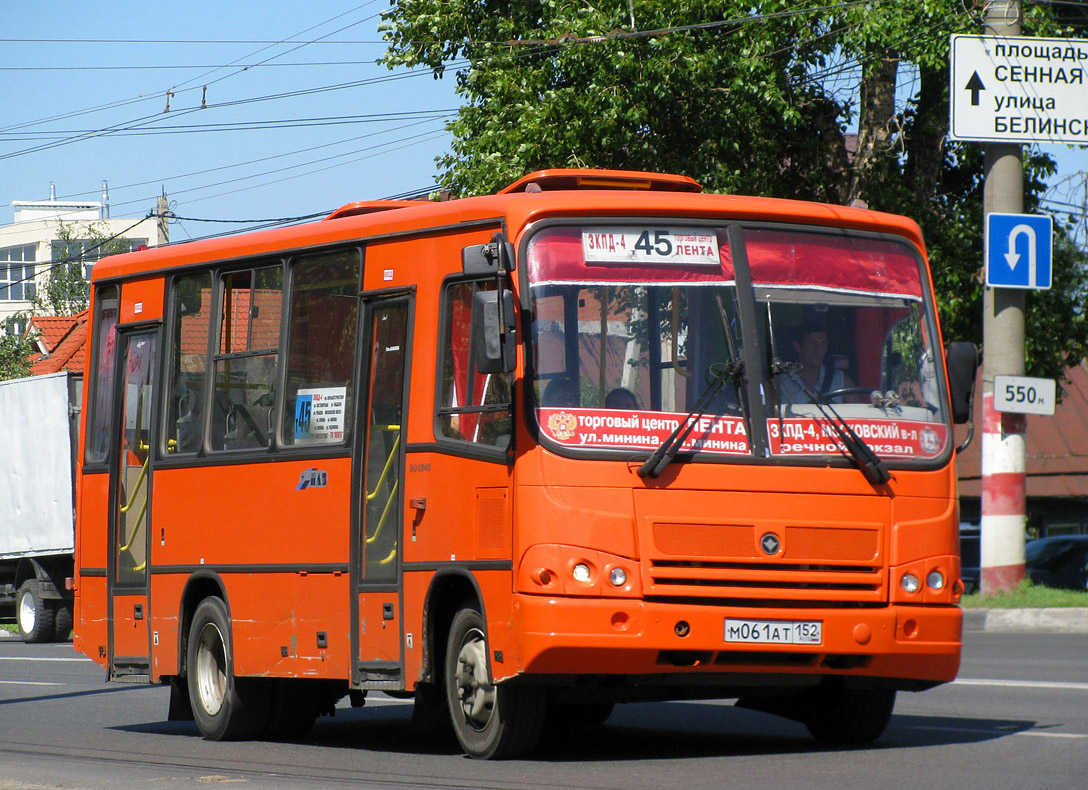 Нижегородская область, ПАЗ-320402-05 № М 061 АТ 152