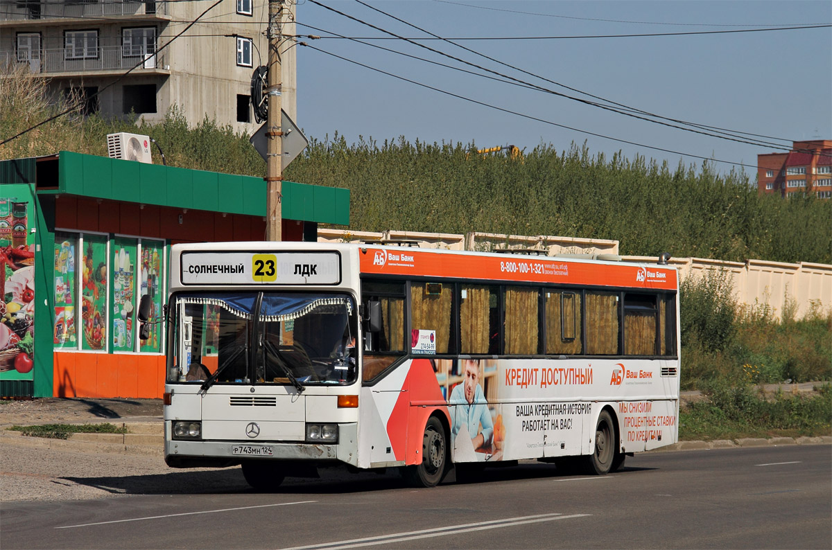 Красноярский край, Mercedes-Benz O405 № Р 743 МН 124