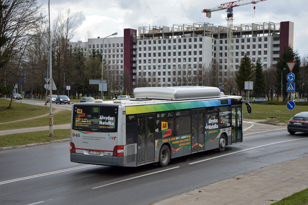 Литва, MAN A21 Lion's City NL273 CNG № 946