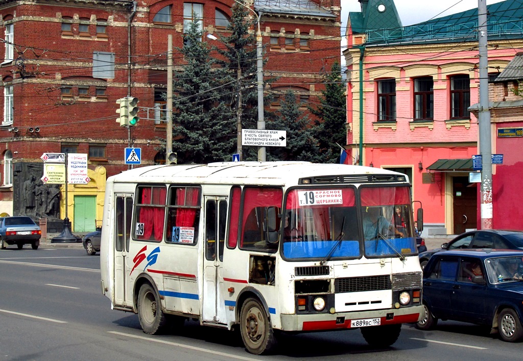 Нижегородская область, ПАЗ-32054 № К 889 ВС 152