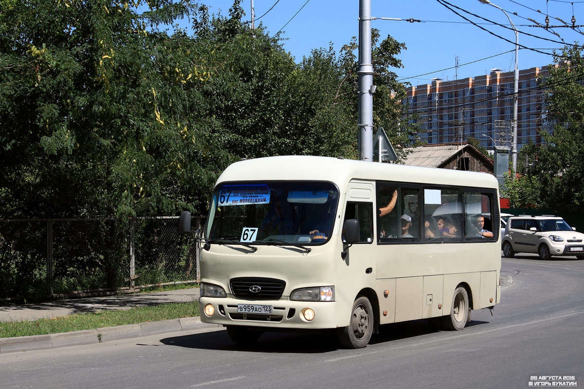 Krasnodar region, Hyundai County SWB C08 (RZGA) № В 959 АО 123