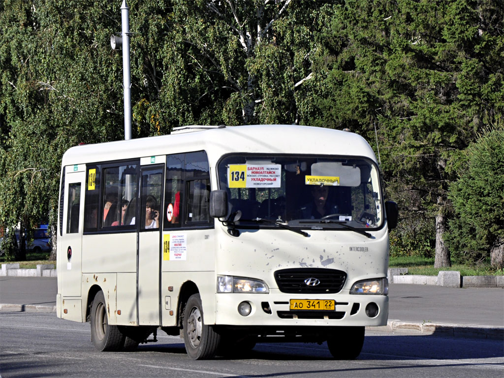 Алтайский край, Hyundai County SWB (РЗГА) № АО 341 22