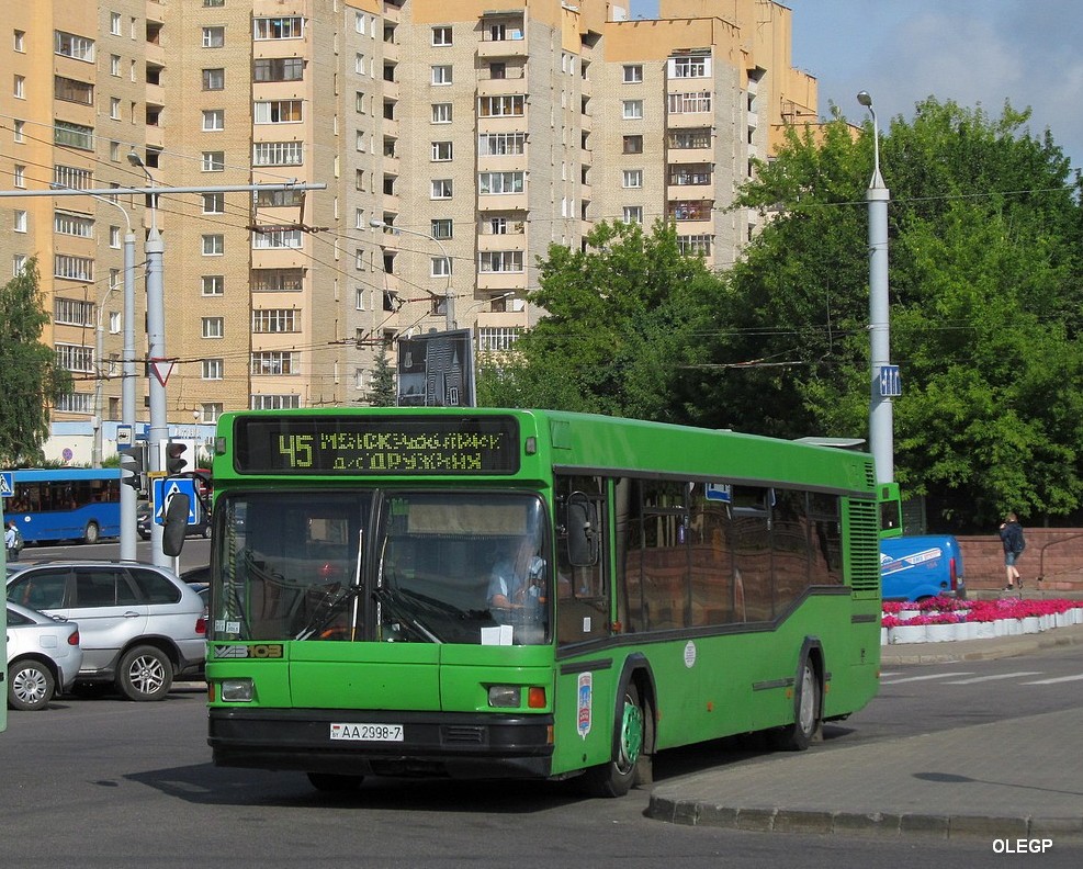 Mińsk, MAZ-103.065 Nr 031496