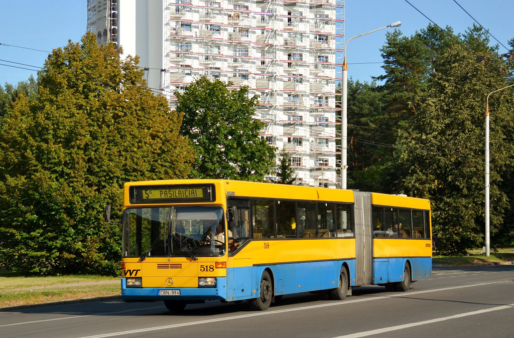 Литва, Mercedes-Benz O405G № 518