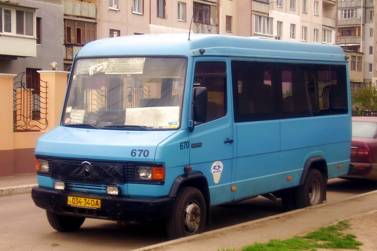 Odessa region, Mercedes-Benz T2 609D № 670